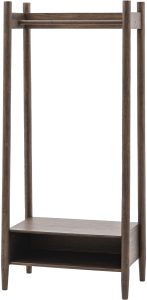 Gallery Direct Hatfield Open Wardrobe Smoked | Shackletons