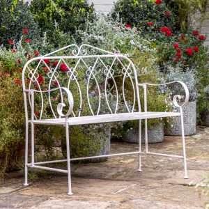 Gallery Garden Matera Bench Vanilla | Shackletons