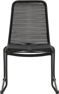 Gallery Garden Corletto Dining Chair Black 2pk | Shackletons