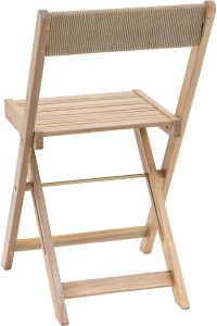 Gallery Garden Lindos Folding Chair Natural 2pk | Shackletons