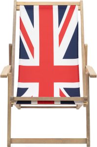 Gallery Direct Union Jack Deck Chair | Shackletons