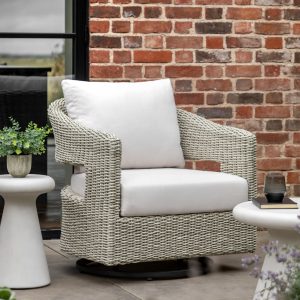 Gallery Garden Hvar Swivel Chair | Shackletons