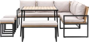 Gallery Garden Naples Corner Dining Set | Shackletons