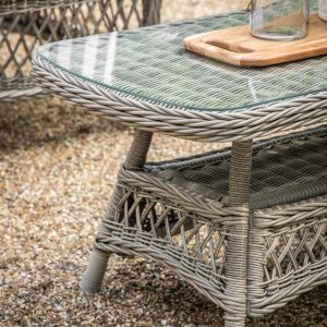 Gallery Garden Menton Chaise Set Stone | Shackletons