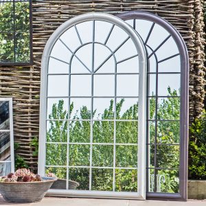Gallery Direct Orlanda Outdoor mirror Ember | Shackletons