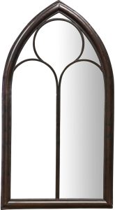 Gallery Direct Monica Outdoor mirror Noir | Shackletons