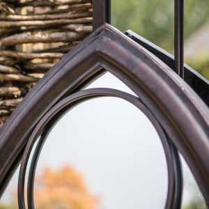 Gallery Direct Monica Outdoor mirror Noir | Shackletons Gallery Direct Monica Outdoor mirror Noir | Shackletons