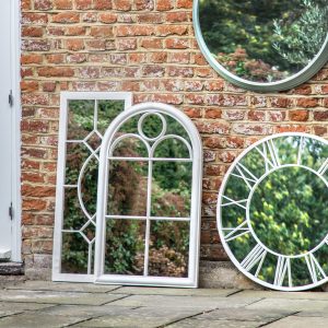 Gallery Garden Nurstead mirror White | Shackletons