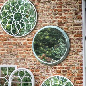 Gallery Direct Stuppington Outdoor mirror Mint | Shackletons