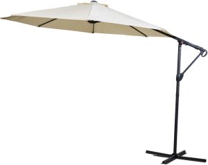 Gallery Garden Vazzano 3m Cantilever Parasol Cream | Shackletons