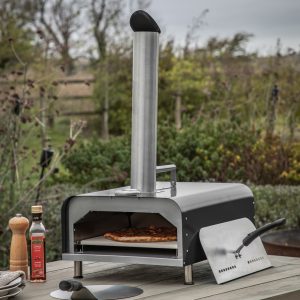 Gallery Garden Sassari Pellet Pizza Oven Black | Shackletons