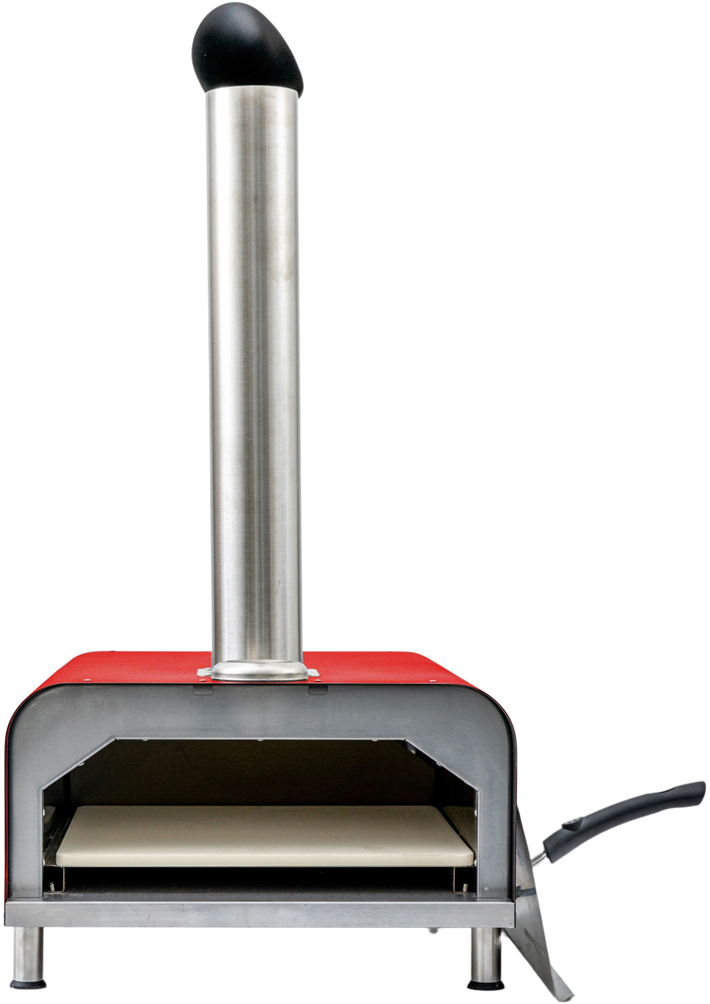 Gallery Garden Sassari Pellet Pizza Oven Red