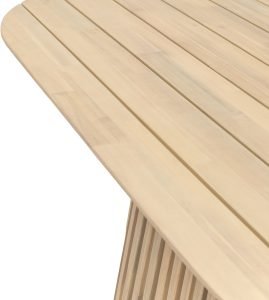 Gallery Garden Rialto Oval Dining Table 6 Seater | Shackletons