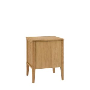 Gallery Direct Camden 2 Drawer Bedside Natural | Shackletons