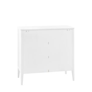 Gallery Direct Acton 3 Drawer Chest White | Shackletons
