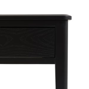 Gallery Direct Acton 2 Drawer Console Black | Shackletons