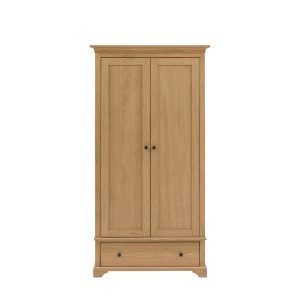 Gallery Direct Malvern 2 Door 1 Drawer Wardrobe | Shackletons