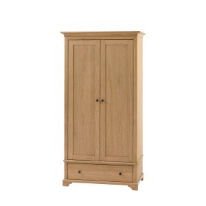 Gallery Direct Malvern 2 Door 1 Drawer Wardrobe | Shackletons