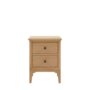 Gallery Direct Malvern 2 Drawer Bedside | Shackletons