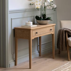 Gallery Direct Malvern 1 Drawer Console | Shackletons