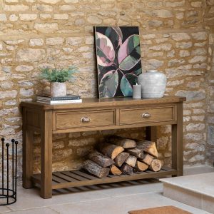 Gallery Direct Hardwick 2 Drawer Console Table | Shackletons