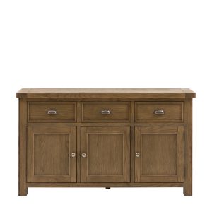 Gallery Direct Hardwick 3 Door 3 Drawer Sideboard | Shackletons