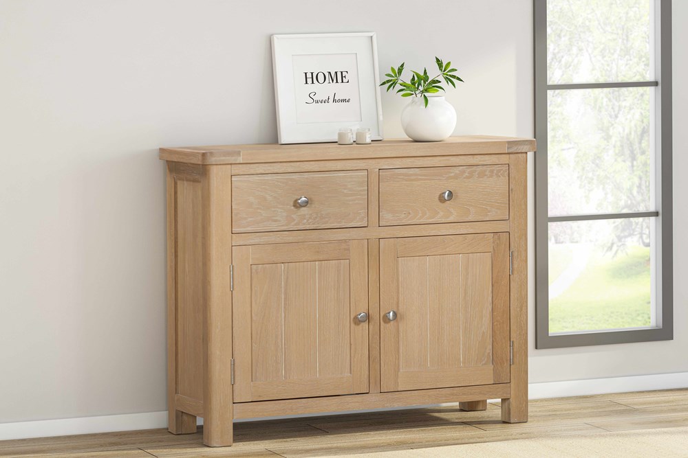 Foxington 2 Door Sideboard - Natural Oak