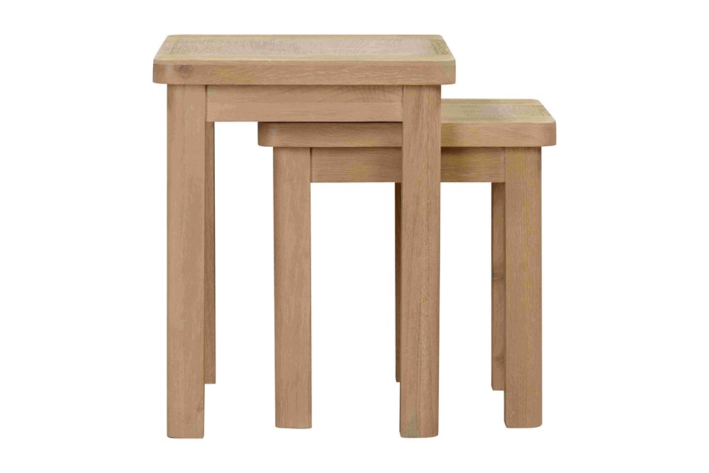 Foxington Nest of Tables - Natural Oak