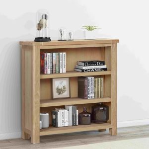 Foxington 90cm Bookcase   Natural Oak | Shackletons