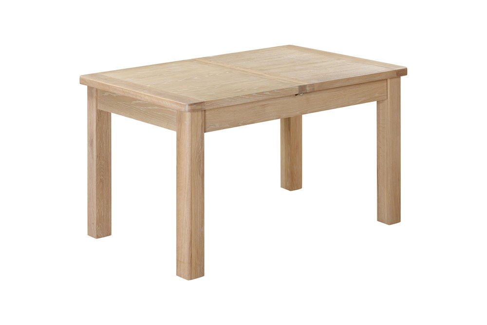 Foxington 140cm-200cm Butterfly Extending Dining Table - Natural Oak