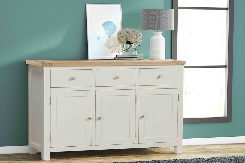 Foxington 3 Door Sideboard - OWP Painted