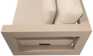 4 Seasons Outdoor Metropolitan Corner Lounge Set in Latte | Shackletons