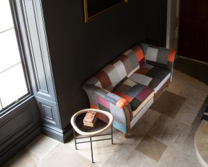 Vintage Sofa Company Granby 2 Seater Plain Back Sofa Patchwork | Shackletons Vintage Sofa Company Granby 2 Seater Plain Back Sofa Patchwork | Shackletons