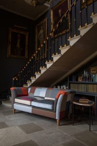 Vintage Sofa Company Granby 2 Seater Plain Back Sofa Patchwork | Shackletons Vintage Sofa Company Granby 2 Seater Plain Back Sofa Patchwork | Shackletons