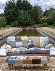 Vintage Sofa Company Hawksworth 25 Seater Sofa   Patchwork | Shackletons