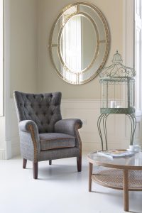 Vintage Sofa Company Hexham Chair   3HTP   Moreland Harris Tweed | Shackletons